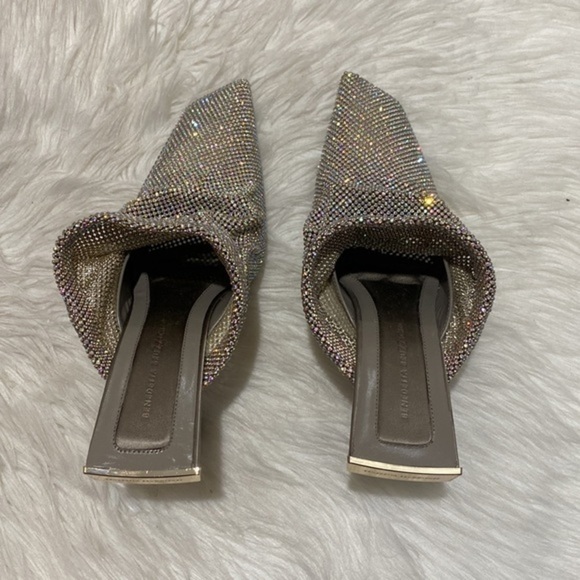 Benedetta Bruzziches Goliarda crystal mesh mule size 37EU - Picture 8 of 15